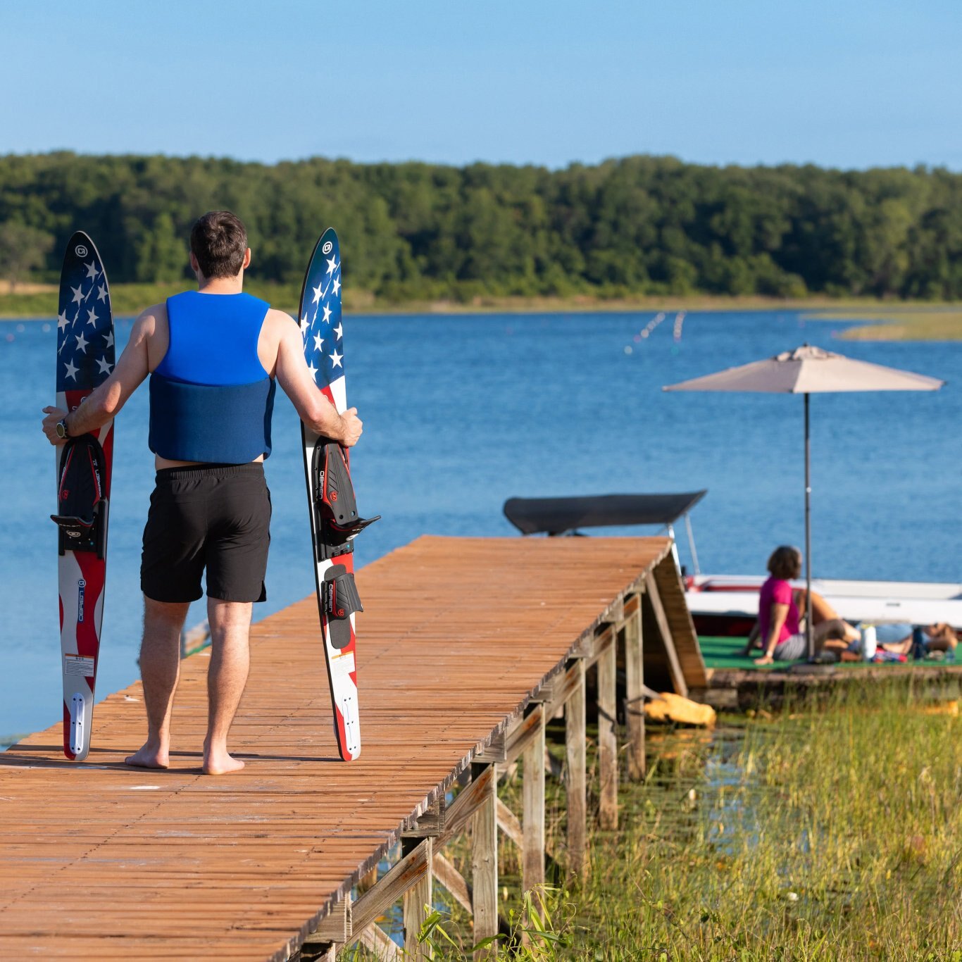 O'Brien Celebrity 68 Combo Waterskis Flag
