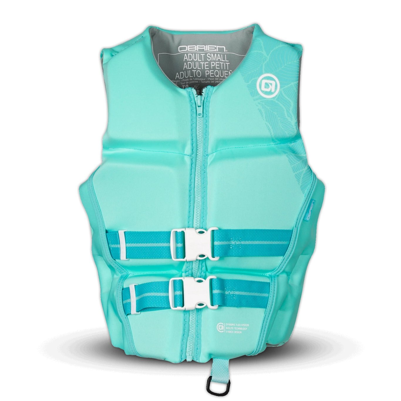 OBrien Womens V Back Life Jacket Mint LG