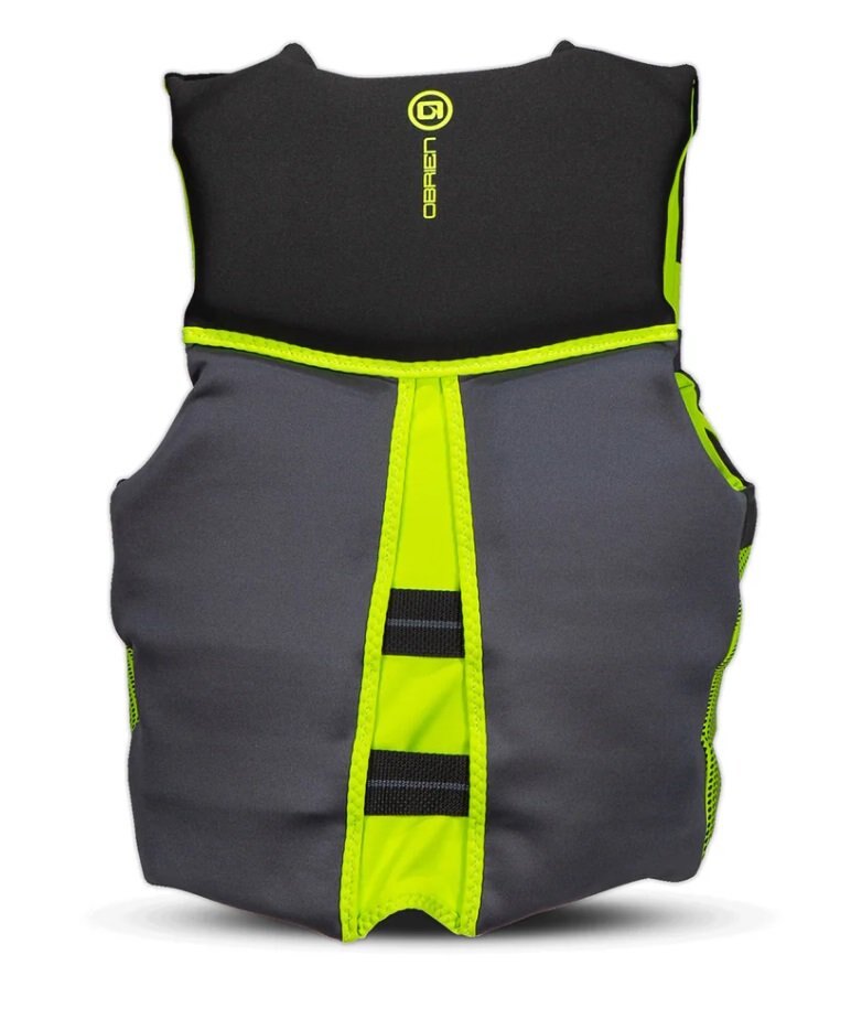 O'Brien Men's V Back Life Jacket S Black / Green