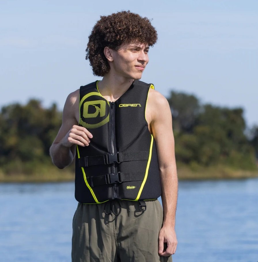 O'Brien Men's Traditional RS Life Jacket MD Yellow