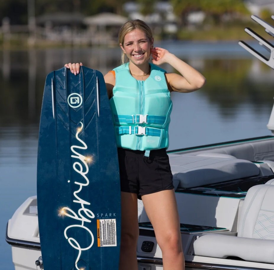 O'Brien Women's V Back Life Jacket XL Mint