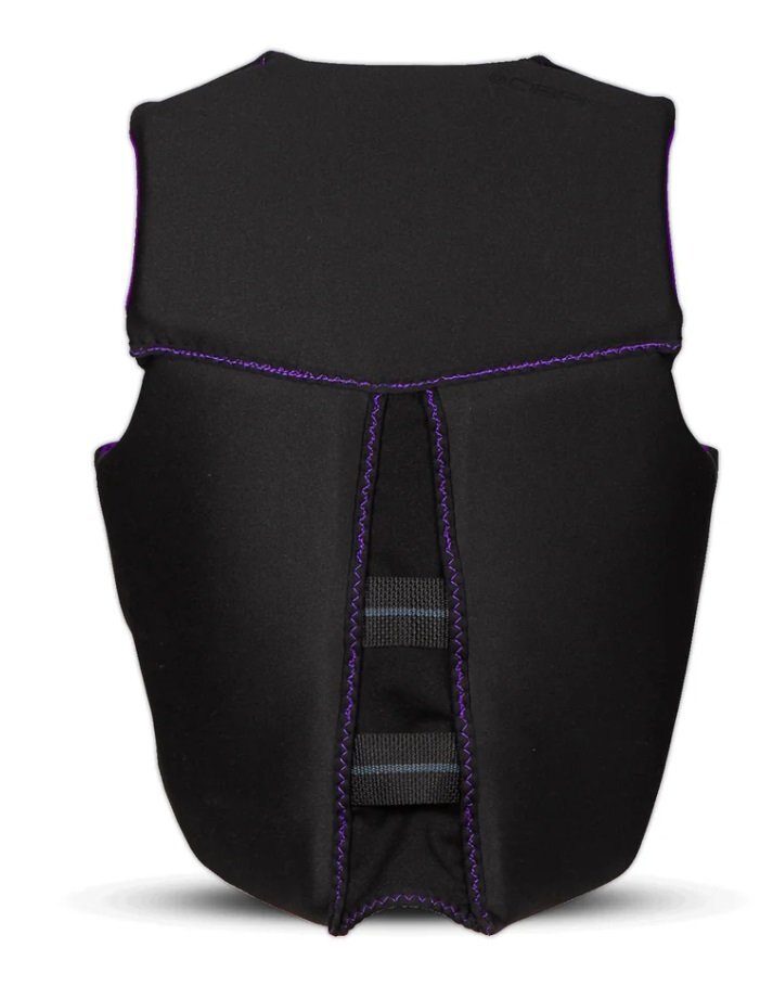 O'Brien Women's V Back Life Jacket LG Black / Purple
