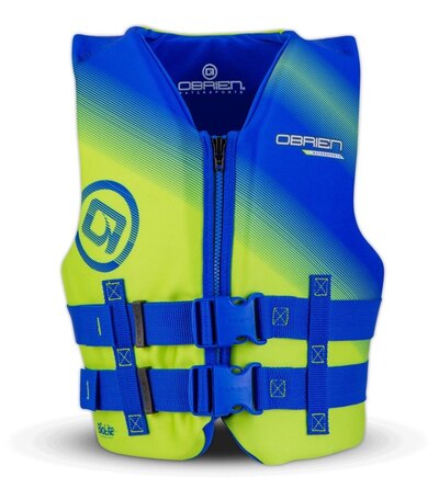 O'Brien Hinge Youth Life Jacket - Green