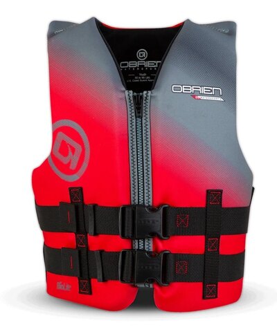 O'Brien Hinge Youth Life Jacket - Red