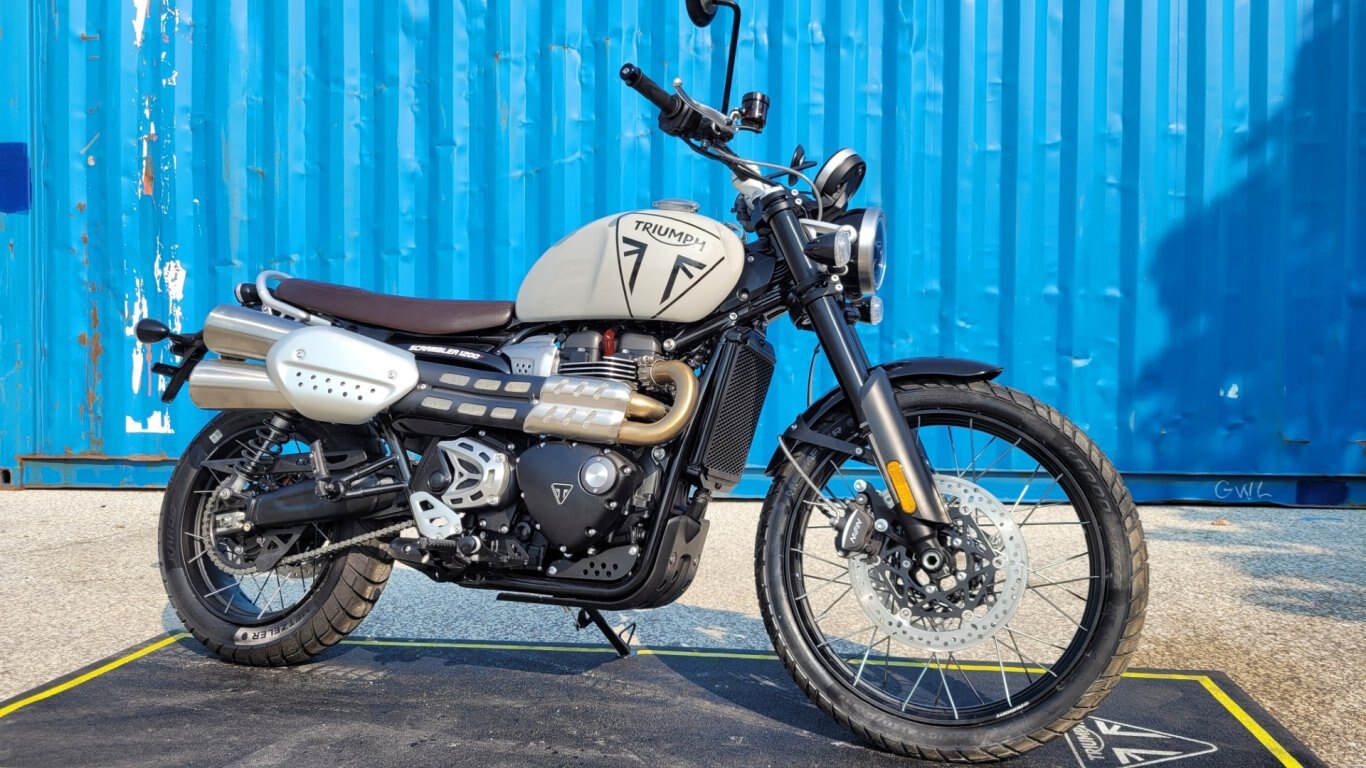 2024 Triumph Scrambler 1200 X Ash Grey