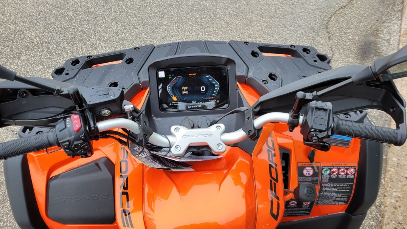 2025 CFMOTO CFORCE 800 TOURING Lava Orange