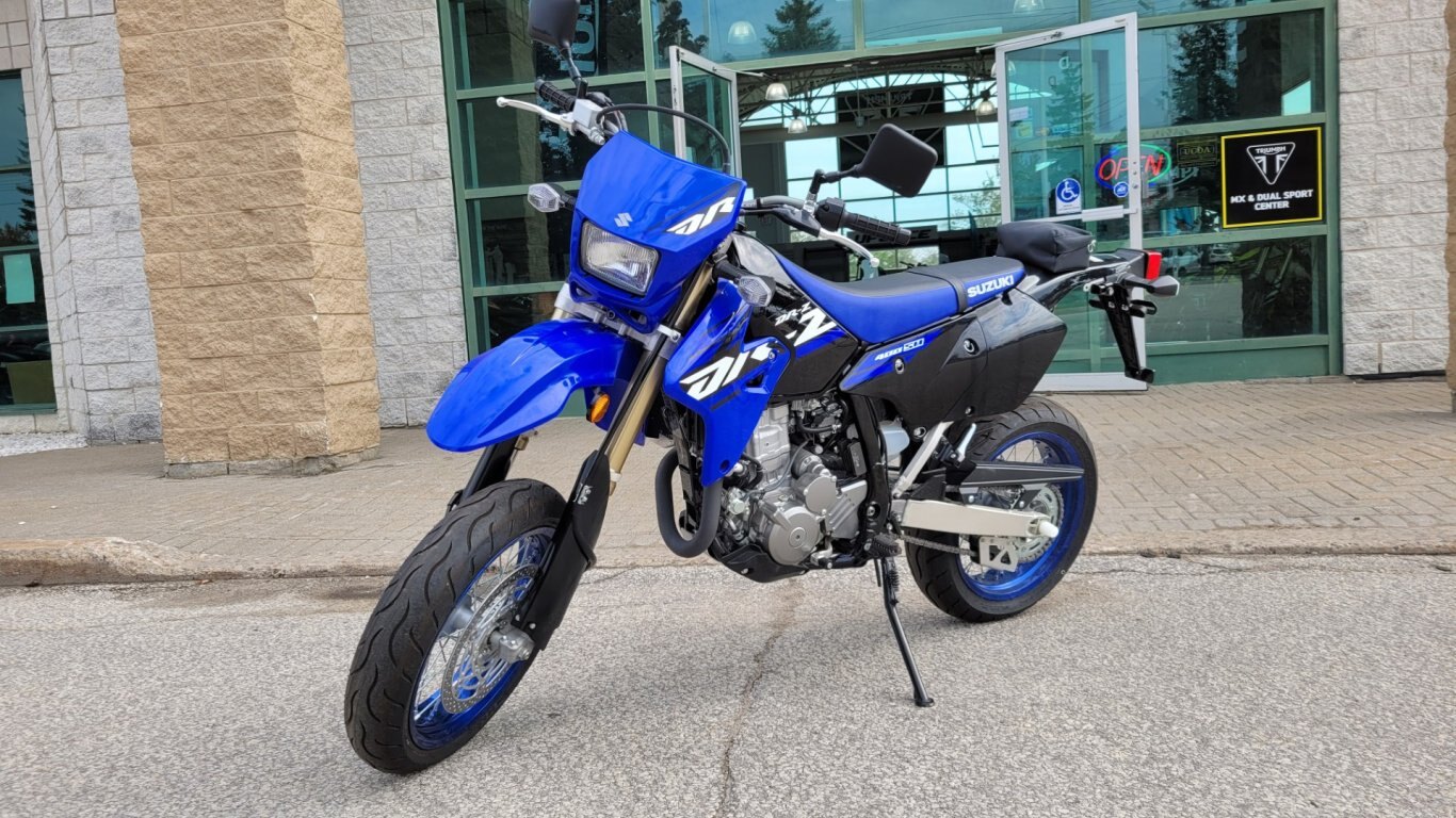 2024 Suzuki DR Z400SM Grand Blue