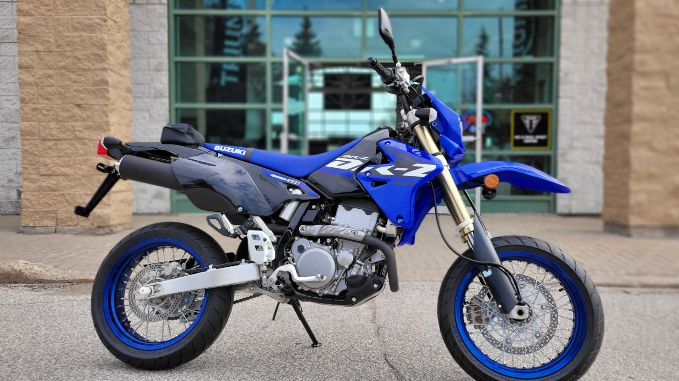 2024 Suzuki DR Z400SM Grand Blue