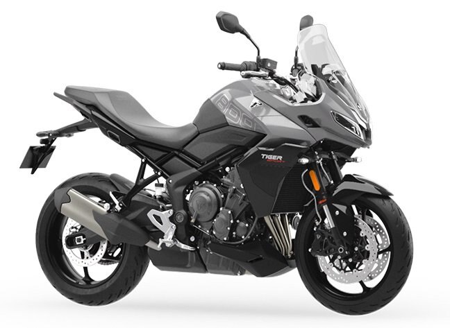 2025 Triumph ALL-NEW TIGER SPORT 800 Graphite / Sapphire Black