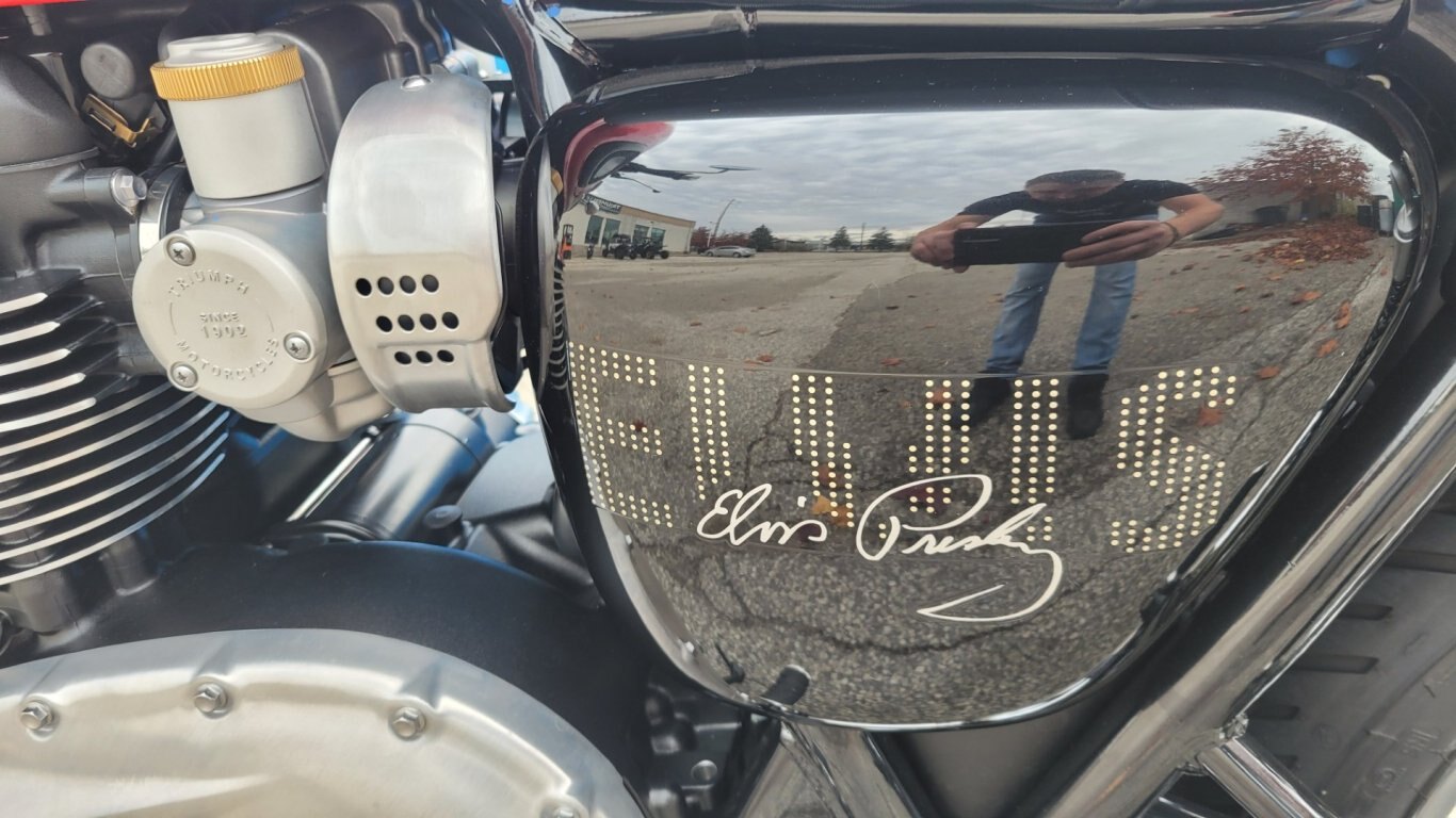 2025 Triumph Bonneville T120 ELVIS PRESLEY Limited Edition