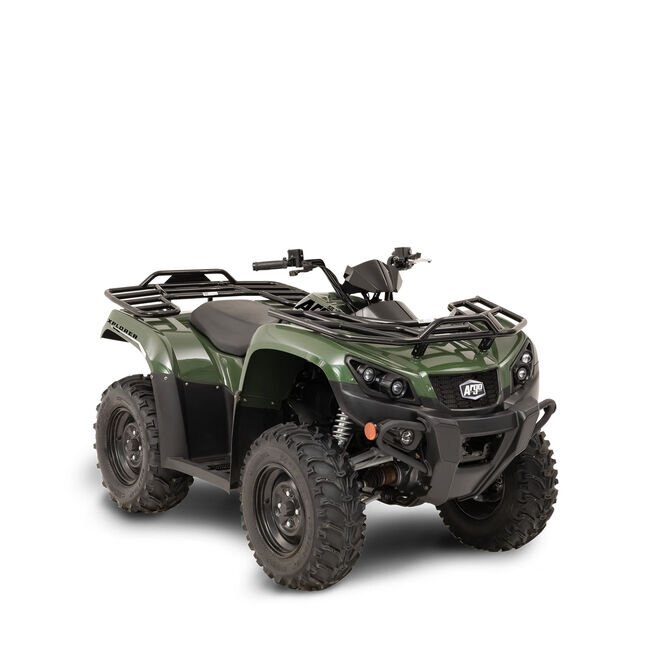 2025 Suzuki KingQuad 750XPZ Armoured Blue Grey, Mag Wheels