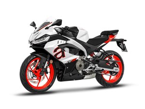 2026 Aprilia RS 457 Opalescent Light