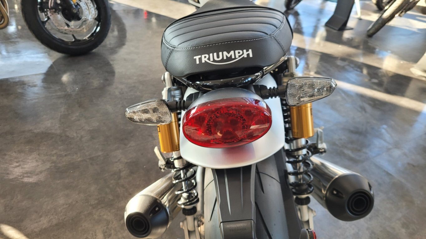 2025 Triumph ALL NEW SPEED TWIN 1200 RS Baja Orange / Sapphire Black