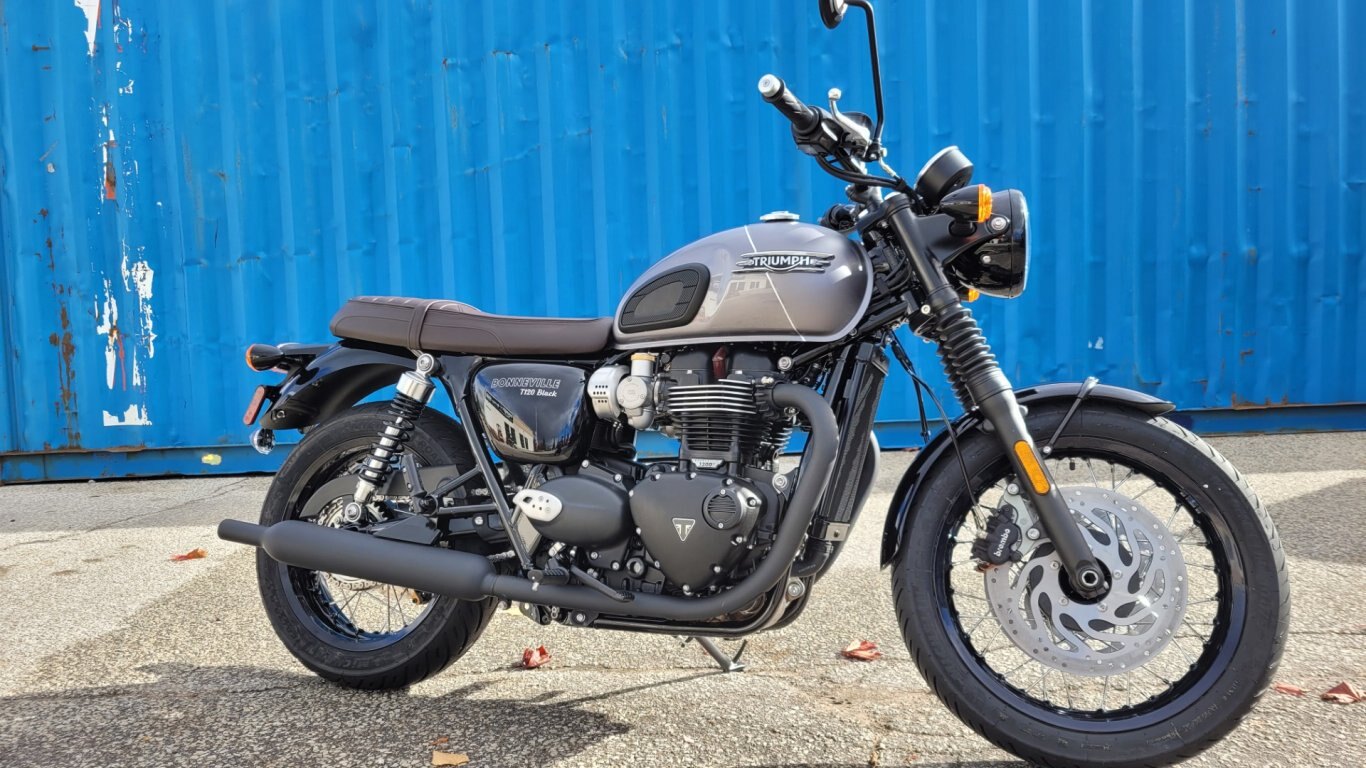 2025 Triumph BONNEVILLE T120 GRAPHITE / MATTE GRAPHITE