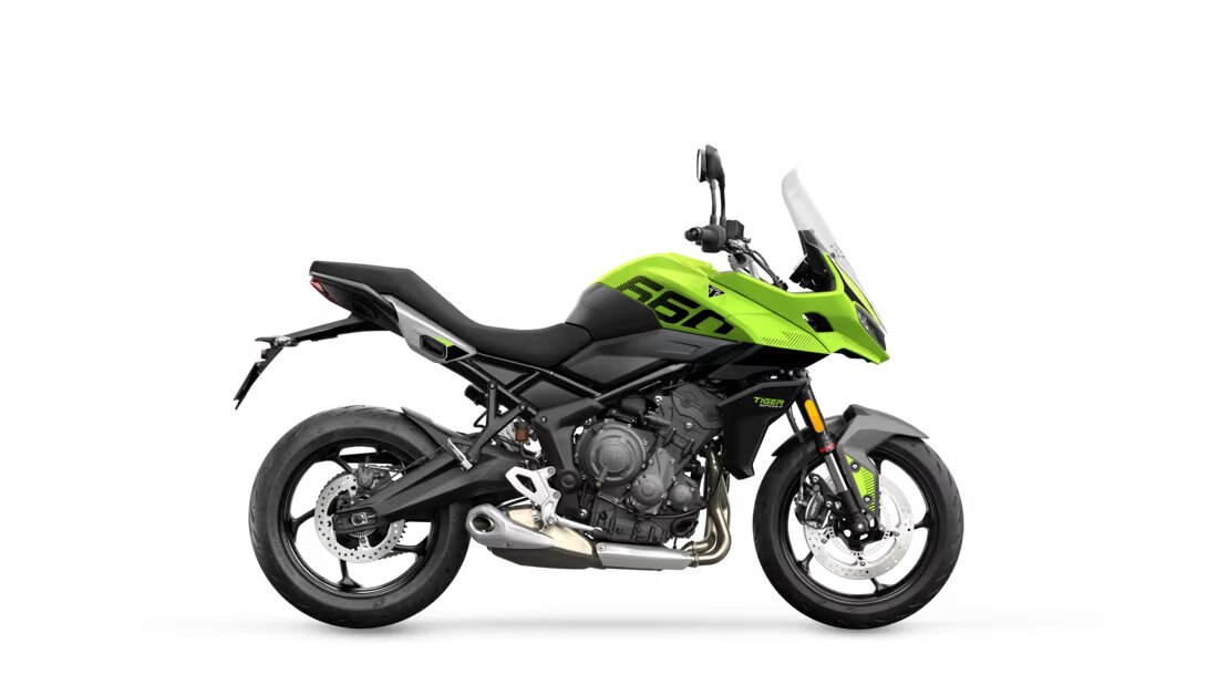 2025 Triumph Tiger Sport 660 Roulette Green