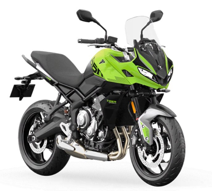 2025 Triumph Tiger Sport 660 Roulette Green