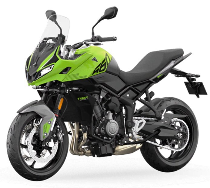 2025 Triumph Tiger Sport 660 Roulette Green