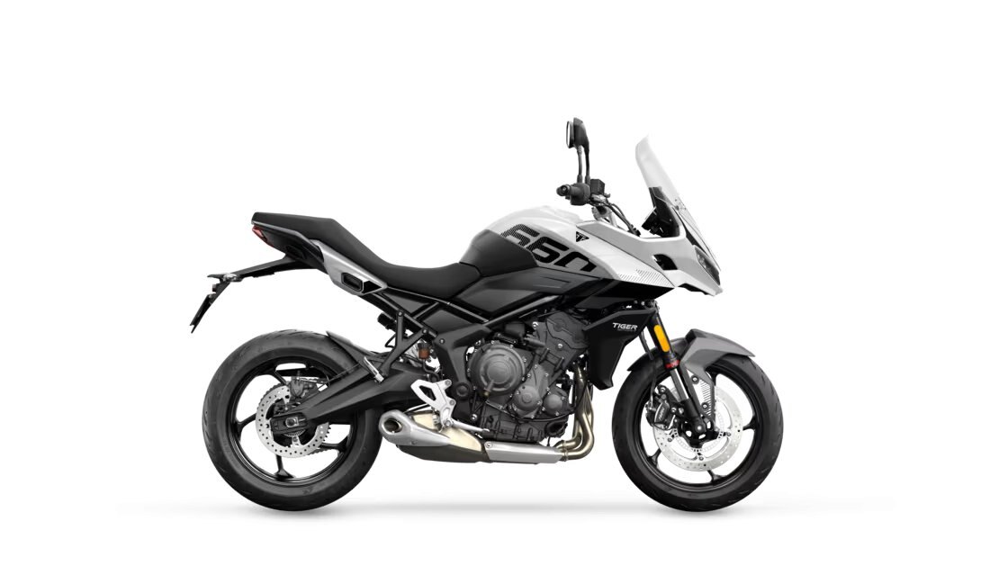 2025 Triumph Tiger Sport 660 Crystal White