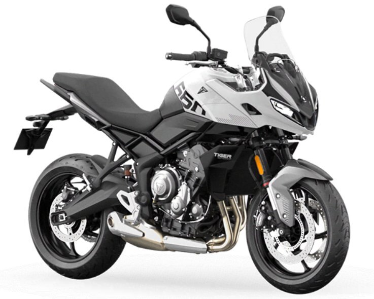 2025 Triumph Tiger Sport 660 Crystal White