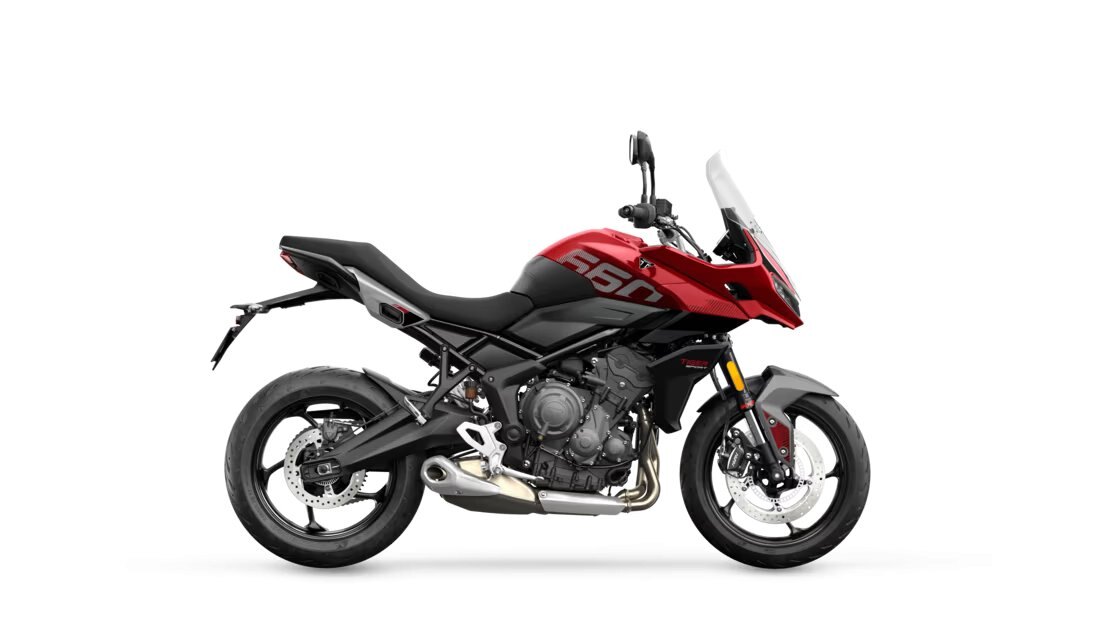 2025 Triumph Tiger Sport 660 Carnival Red