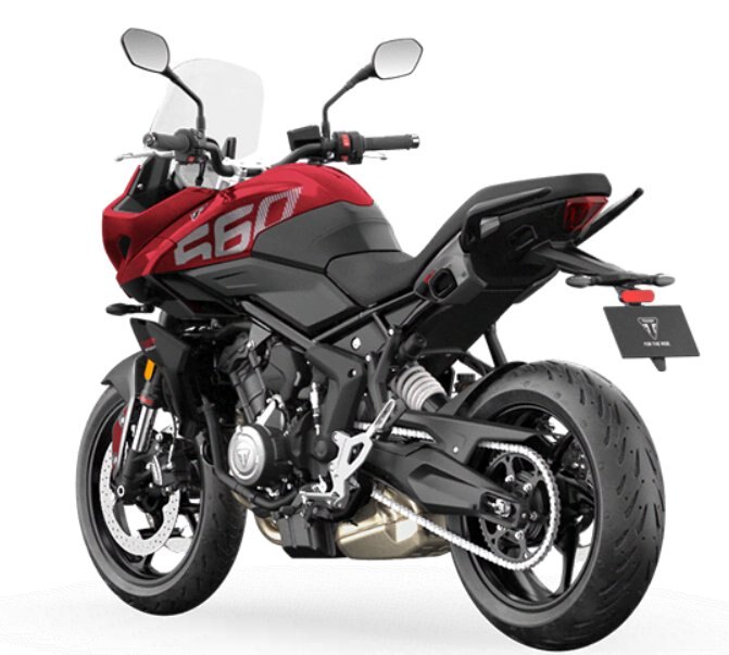 2025 Triumph Tiger Sport 660 Carnival Red