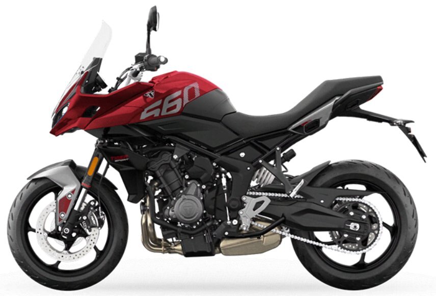 2025 Triumph Tiger Sport 660 Carnival Red