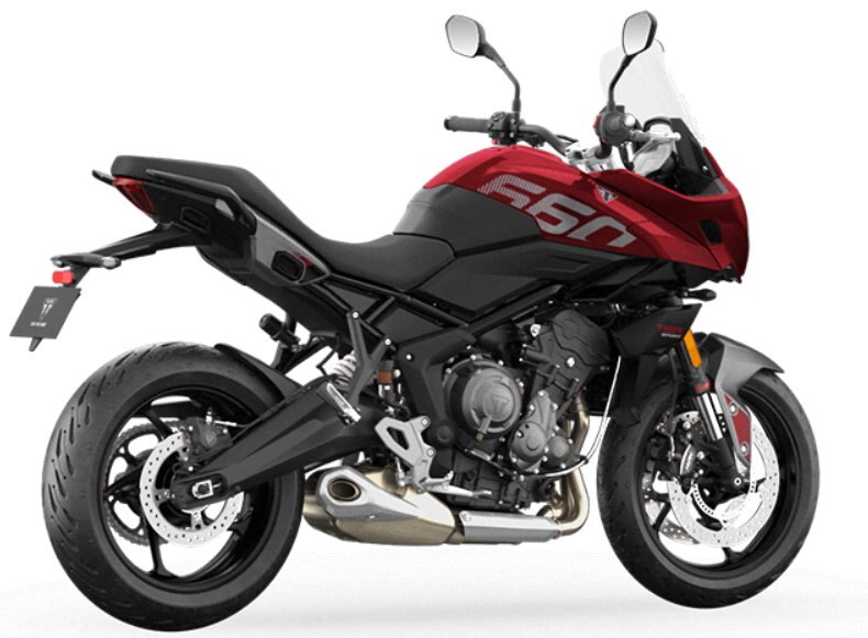 2025 Triumph Tiger Sport 660 Carnival Red