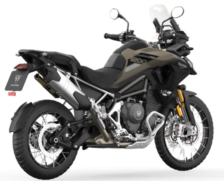 2024 Triumph TIGER 1200 RALLY PRO Matt Sandstorm