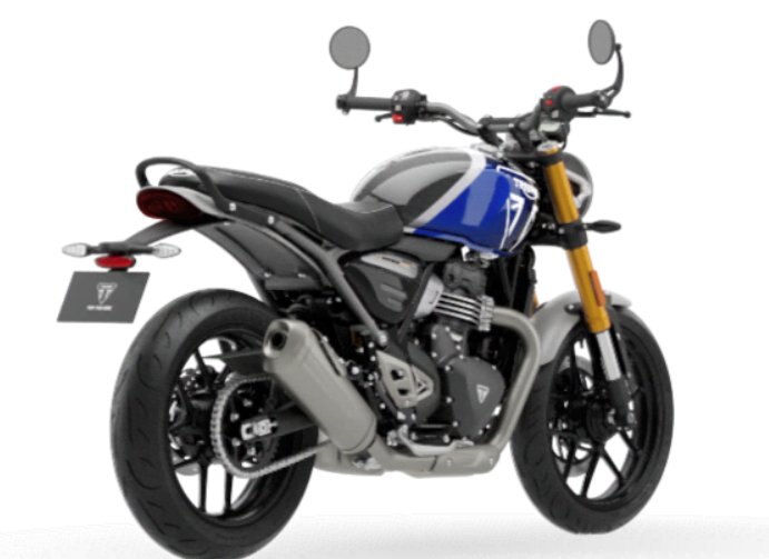 2025 Triumph SPEED 400 Caspian Blue / Storm Grey