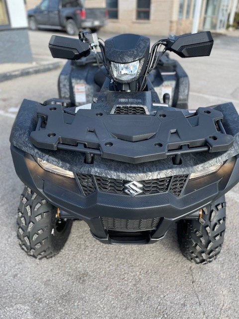 2025 Suzuki KingQuad 750XPZ Cast Carbon, Mag Wheels