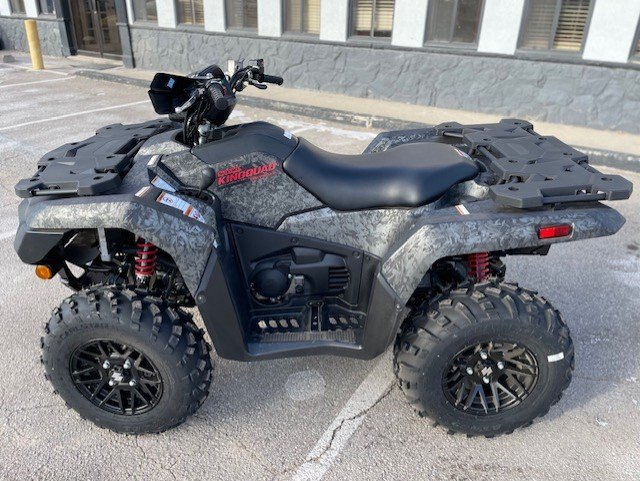 2025 Suzuki KingQuad 750XPZ Cast Carbon, Mag Wheels