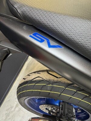 2026 Suzuki SV650A Pearl Vigor Blue