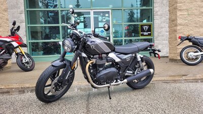 2025 Triumph NEW SPEED TWIN 900 Phantom Black/Aurum Gold