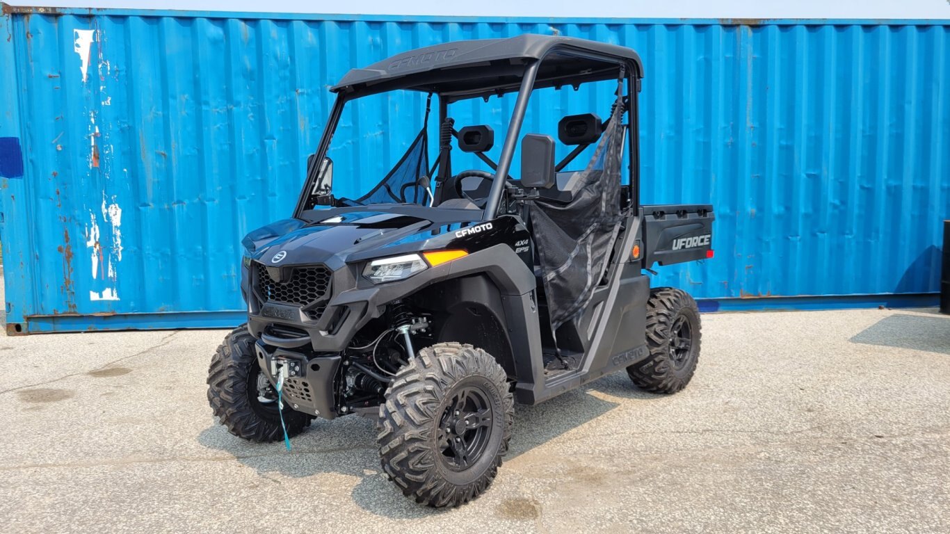 2025 CFMOTO UFORCE 600 EPS Nebula Black