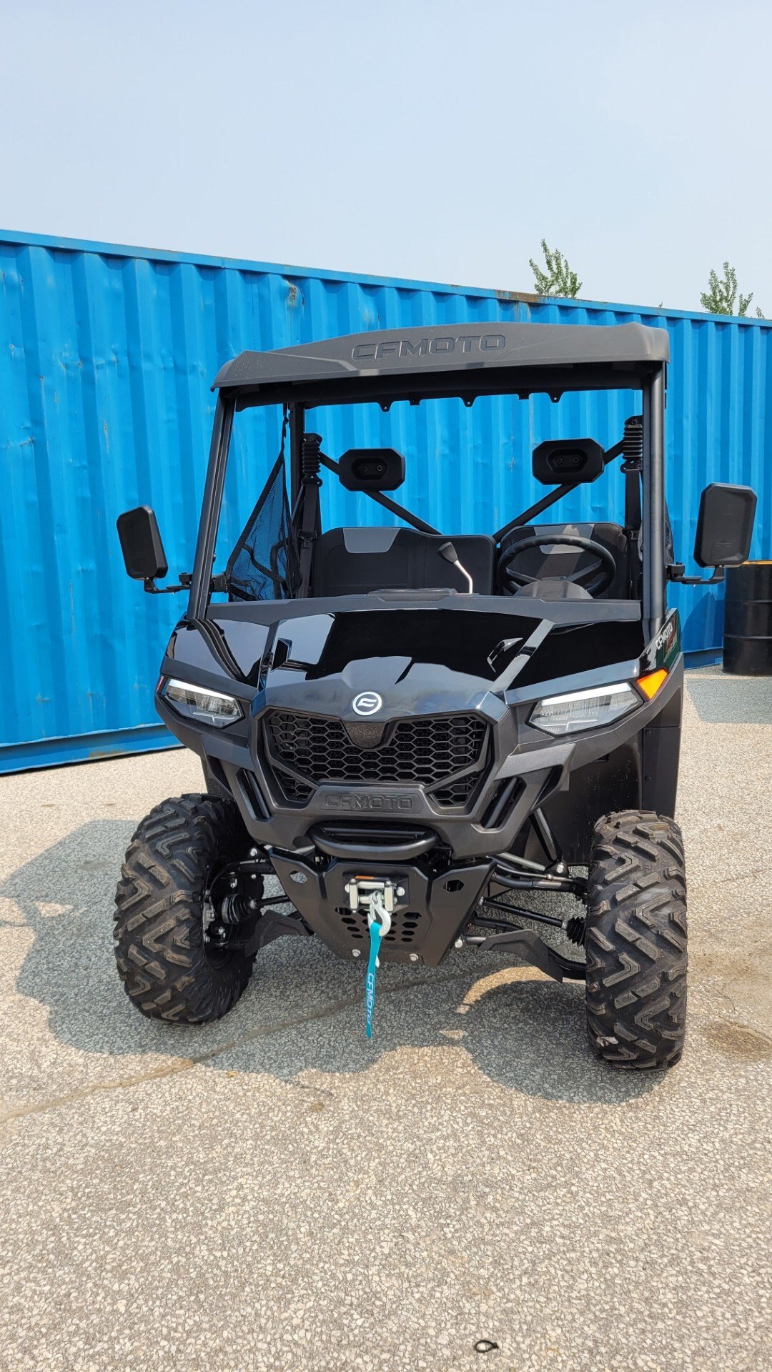 2025 CFMOTO UFORCE 600 EPS Nebula Black