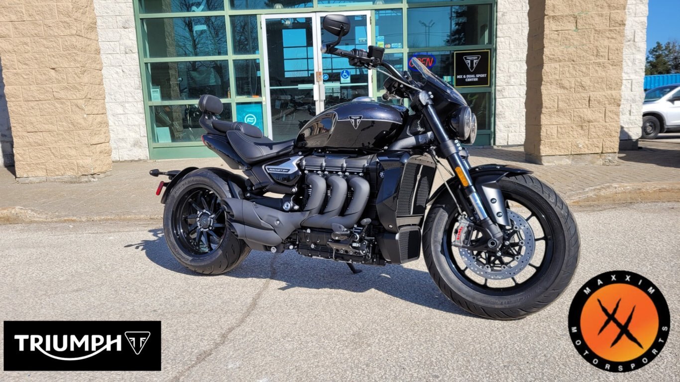 2025 Triumph Rocket 3 Storm GT Granite/Sapphire black