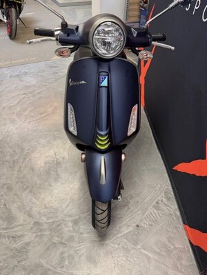 2025 Vespa Primavera 50 Blu Energico Glossy