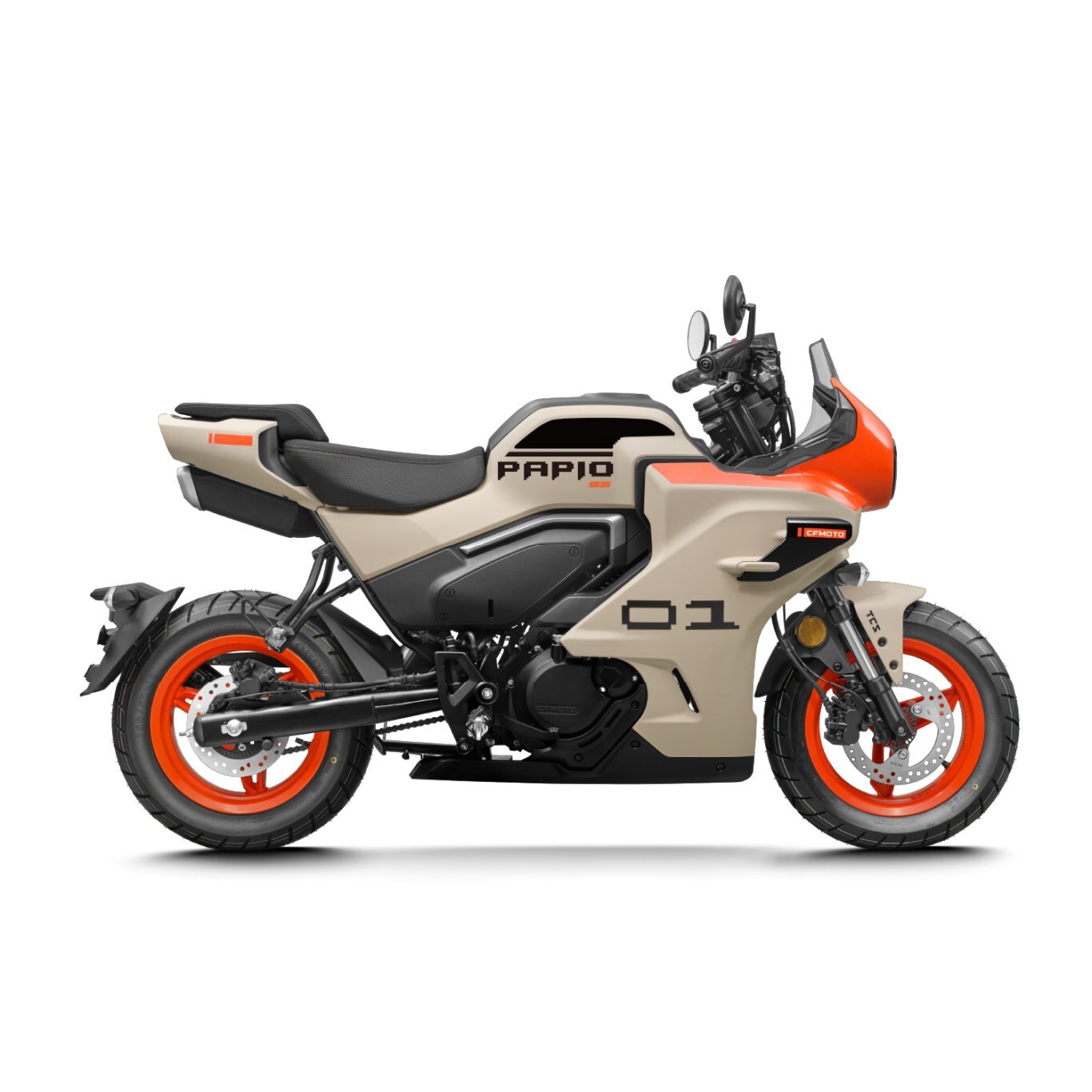 2026 CFMOTO 450NK Nebula White