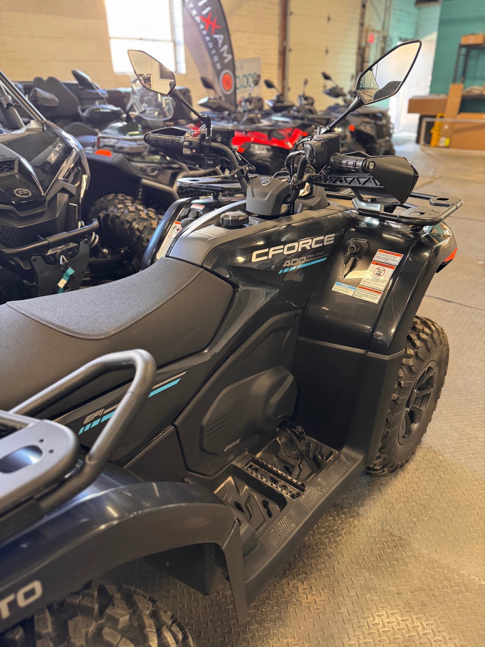 2026 CFMOTO CFORCE 400 TOURING Lava Orange