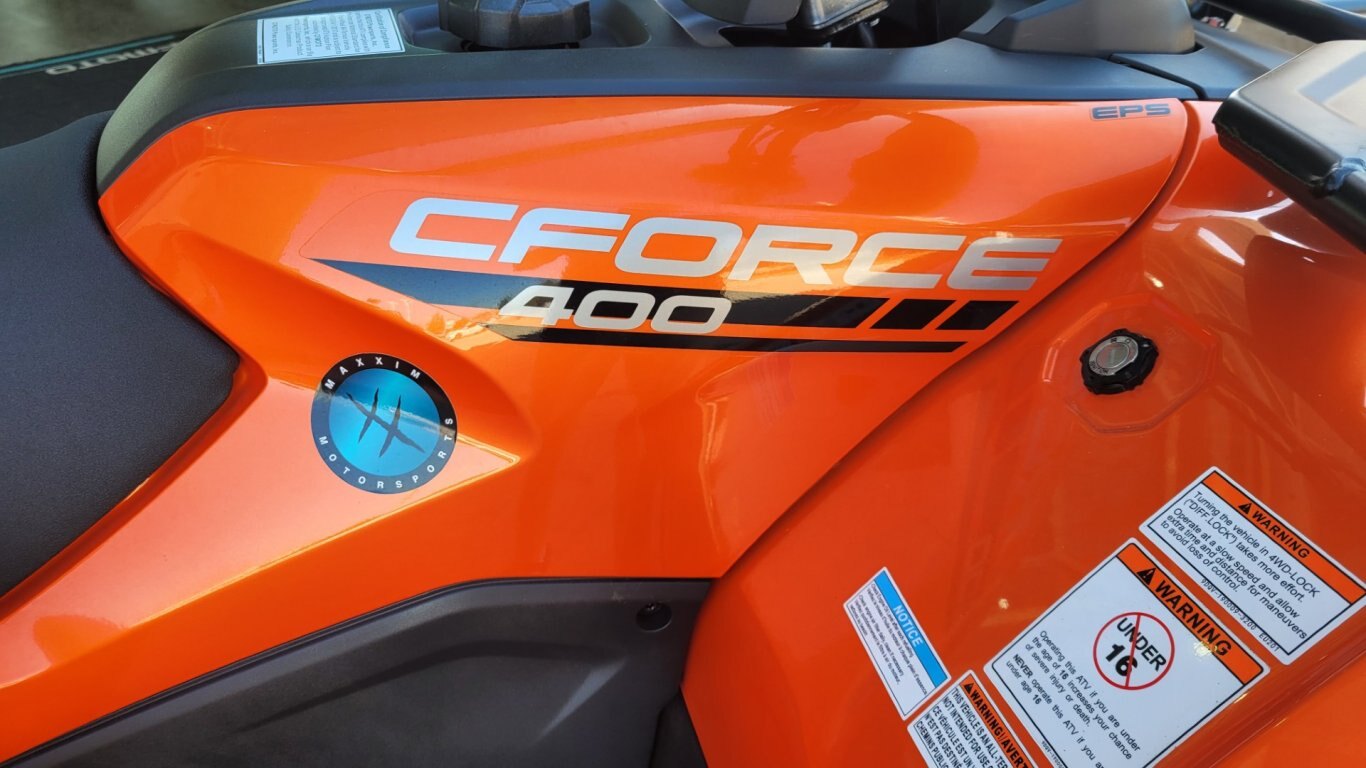 2024 CFMOTO CFORCE 400 Lava Orange