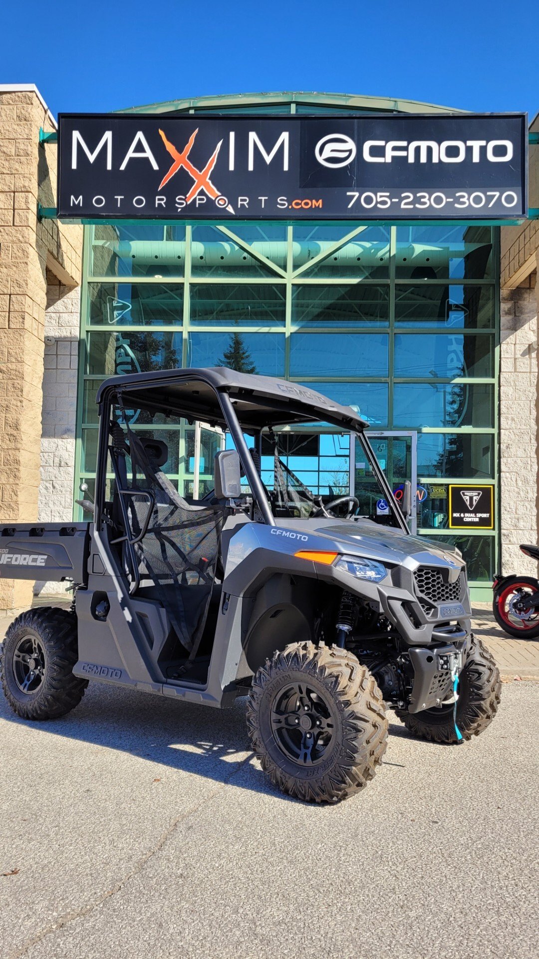 2025 CFMOTO UFORCE 600 EPS Velocity Grey