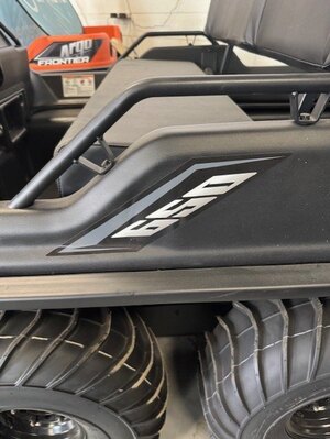 2026 Argo Frontier 650 HO 8x8 BLACK