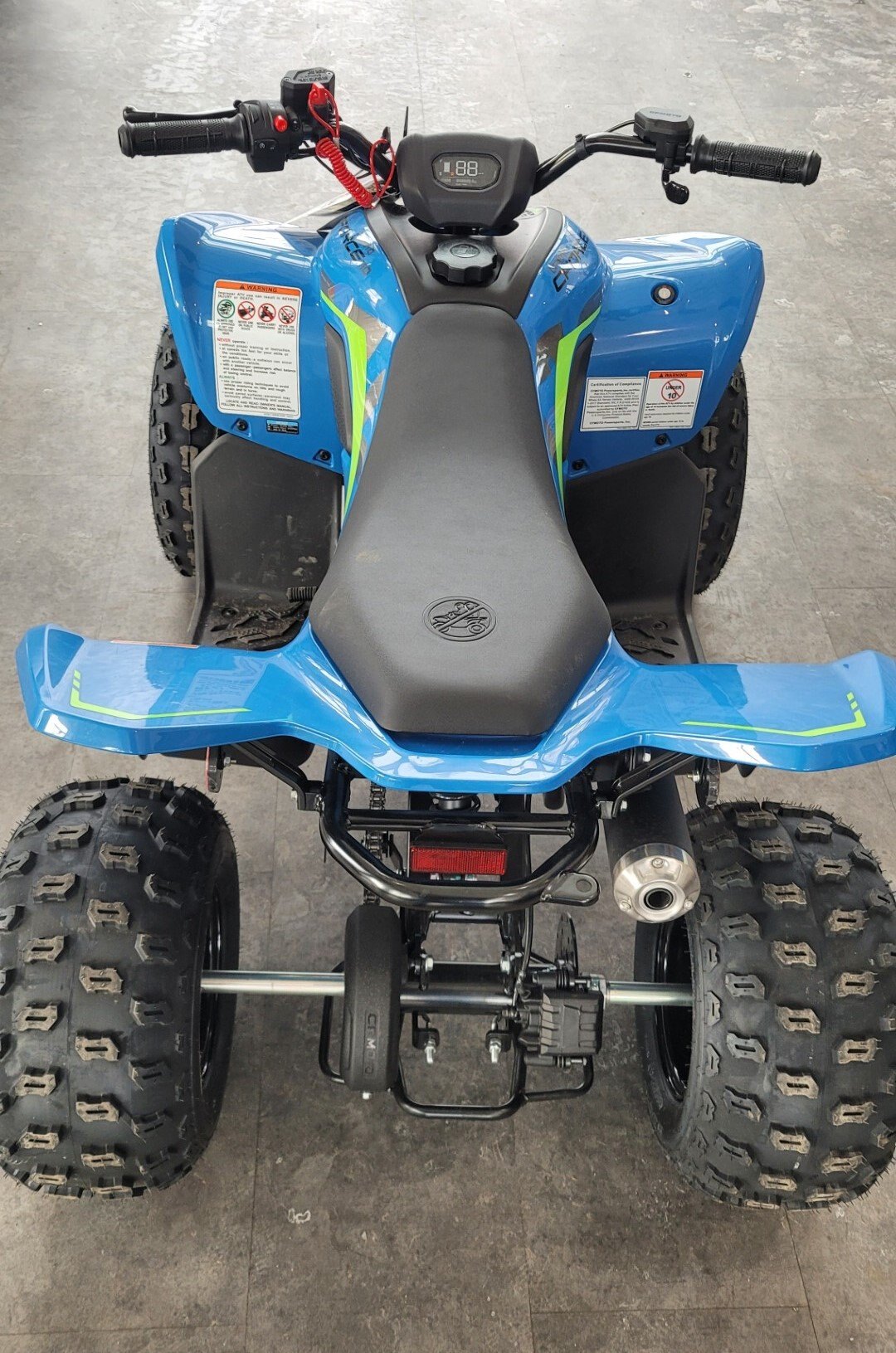 2026 CFMOTO CFORCE 110 CLASSIC Baja Blue