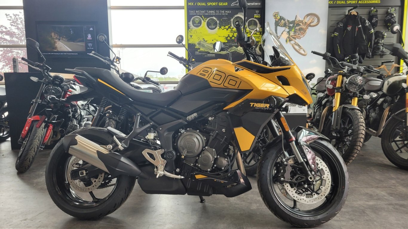2025 Triumph ALL NEW TIGER SPORT 800 Cosmic Yellow