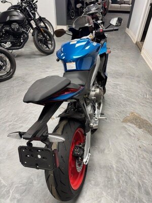 2026 Aprilia RS 660 MARLIN BLUE