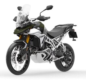 2026 Triumph Tiger 900 RALLY PRO Matte Khaki Green / Matte Phantom Black