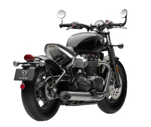 2026 Triumph Bonneville Bobber Jet black