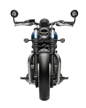 2026 Triumph Bonneville Bobber Interstellar Blue