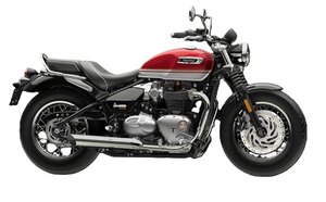 2026 Triumph Bonneville Speedmaster Carnival red