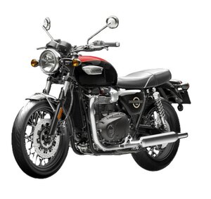 2026 Triumph Bonneville T100 Jet black / Diablo red